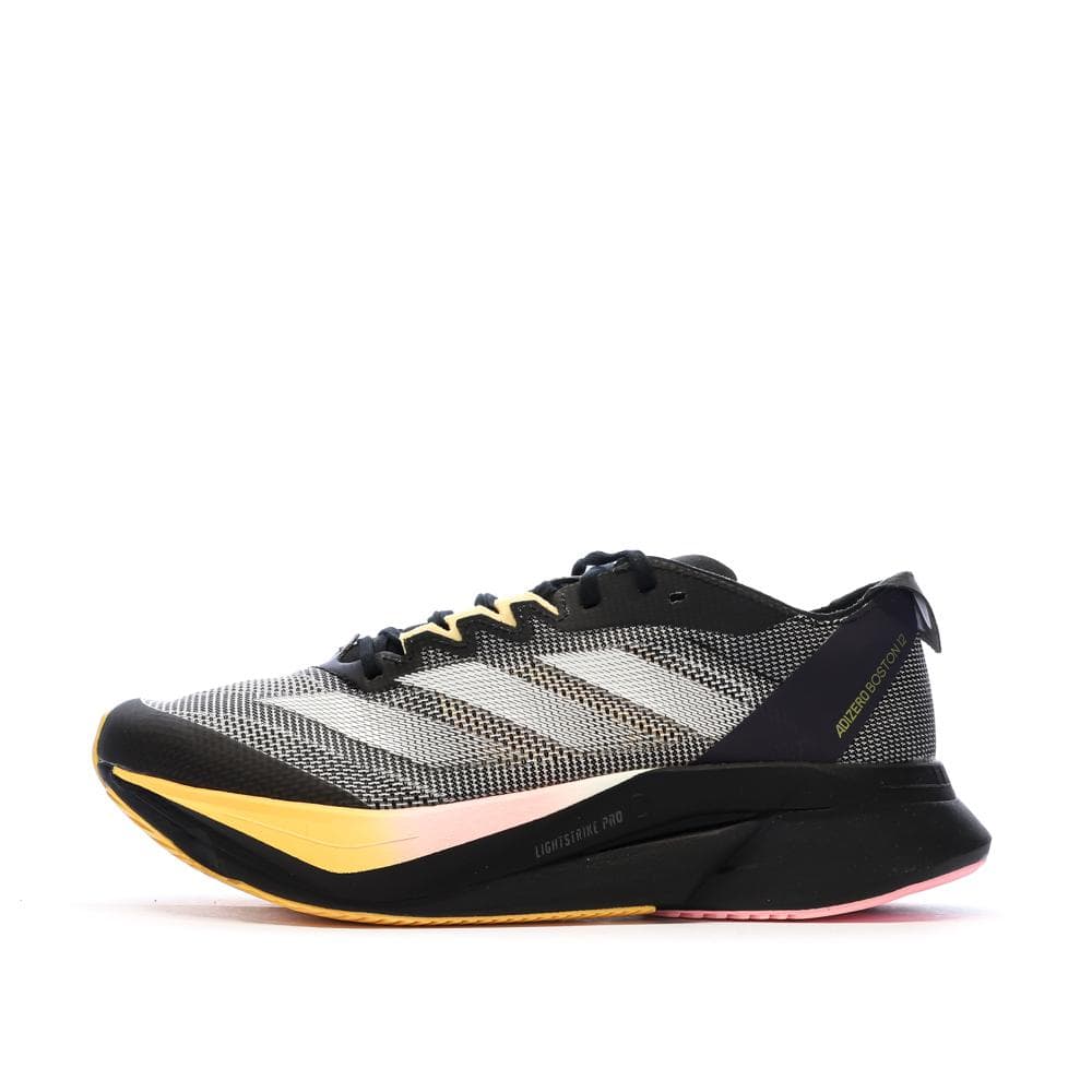 Chaussures de running Noires Homme Adidas Adizero Boston 1