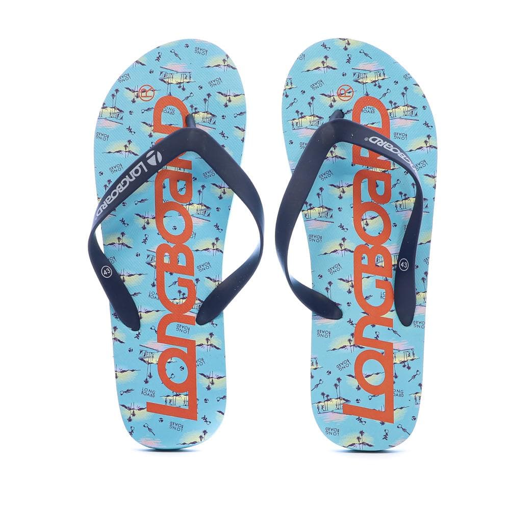 Tongs Bleu Homme Longboard Pavel 3