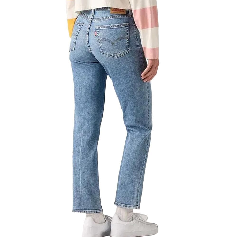 Jean 724 Bleu Classique Femme Levi's High Rise Straight 2