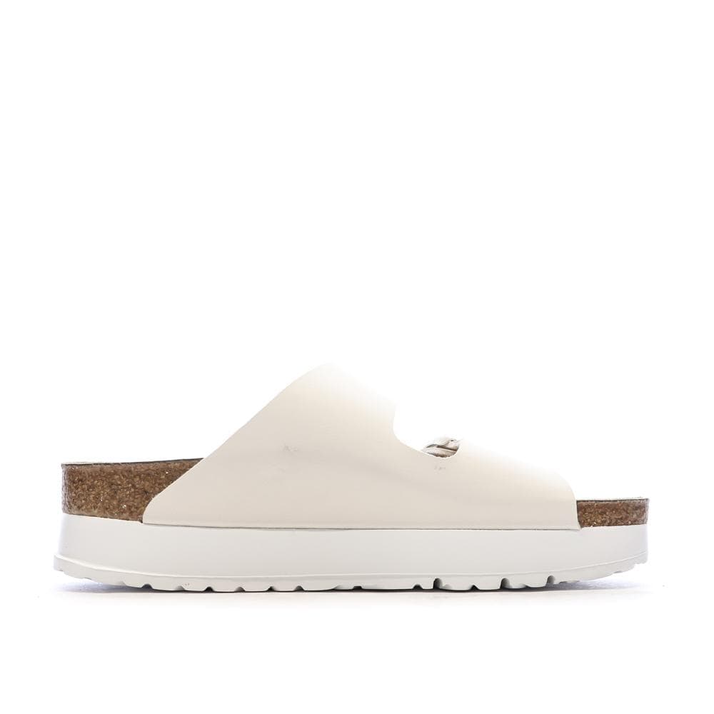 Sandales Beige Femme Birkenstock Arizona Papflex 2