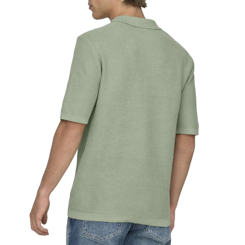 Polo Vert Homme Only & Sons Seric Reg 2