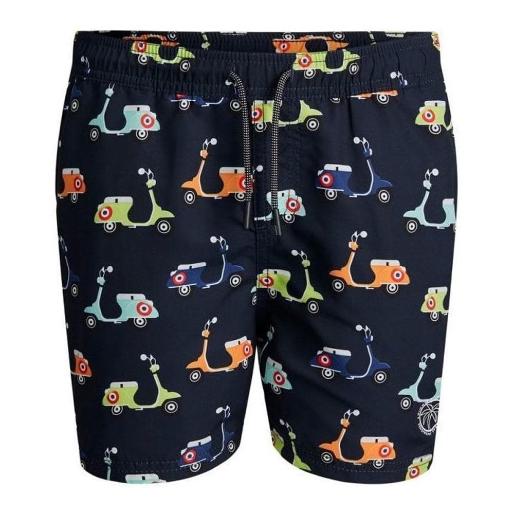 Short de bain Noir Homme Jack & Jones Haruba 1