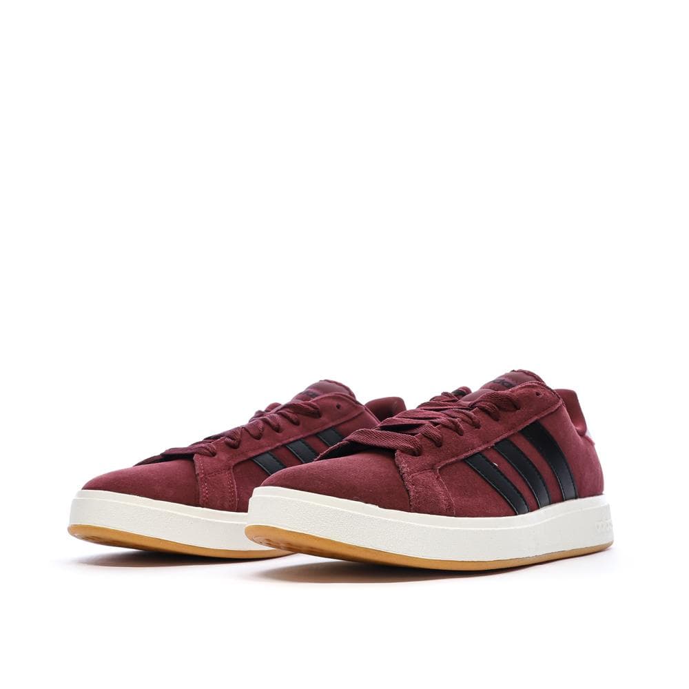 Baskets Rouge/Noir Homme Adidas Grand Court Base 6