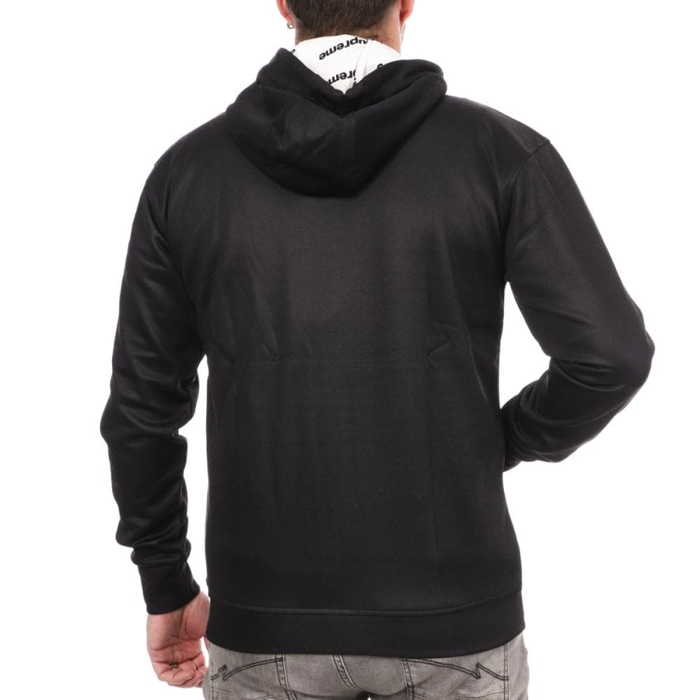 Sweat à capuche noir Homme Supreme Grip Machop 2