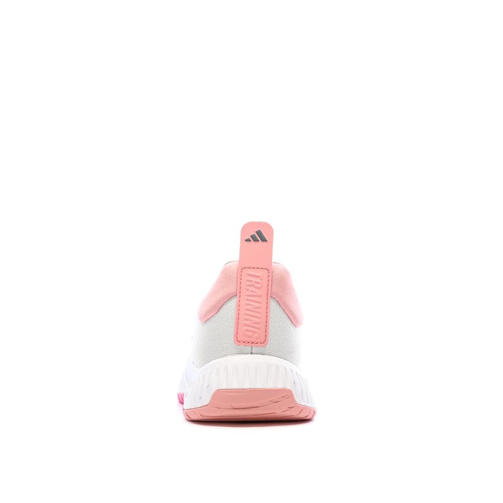 Baskets Blanches/Roses Femme Adidas Everyset Trainer 3