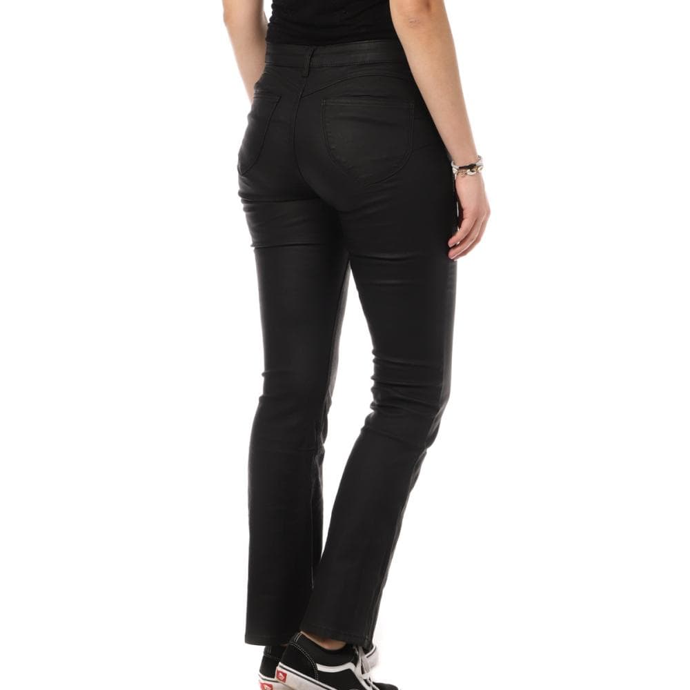 Pantalon Noir Enduit Femme Monday Premium 971 2