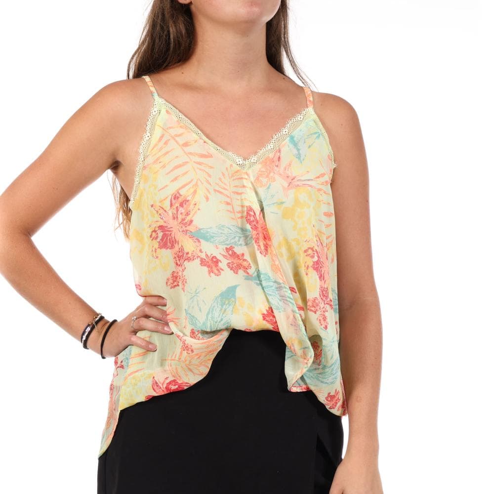 Débardeur Vert Femme Kaporal CALASW40 1