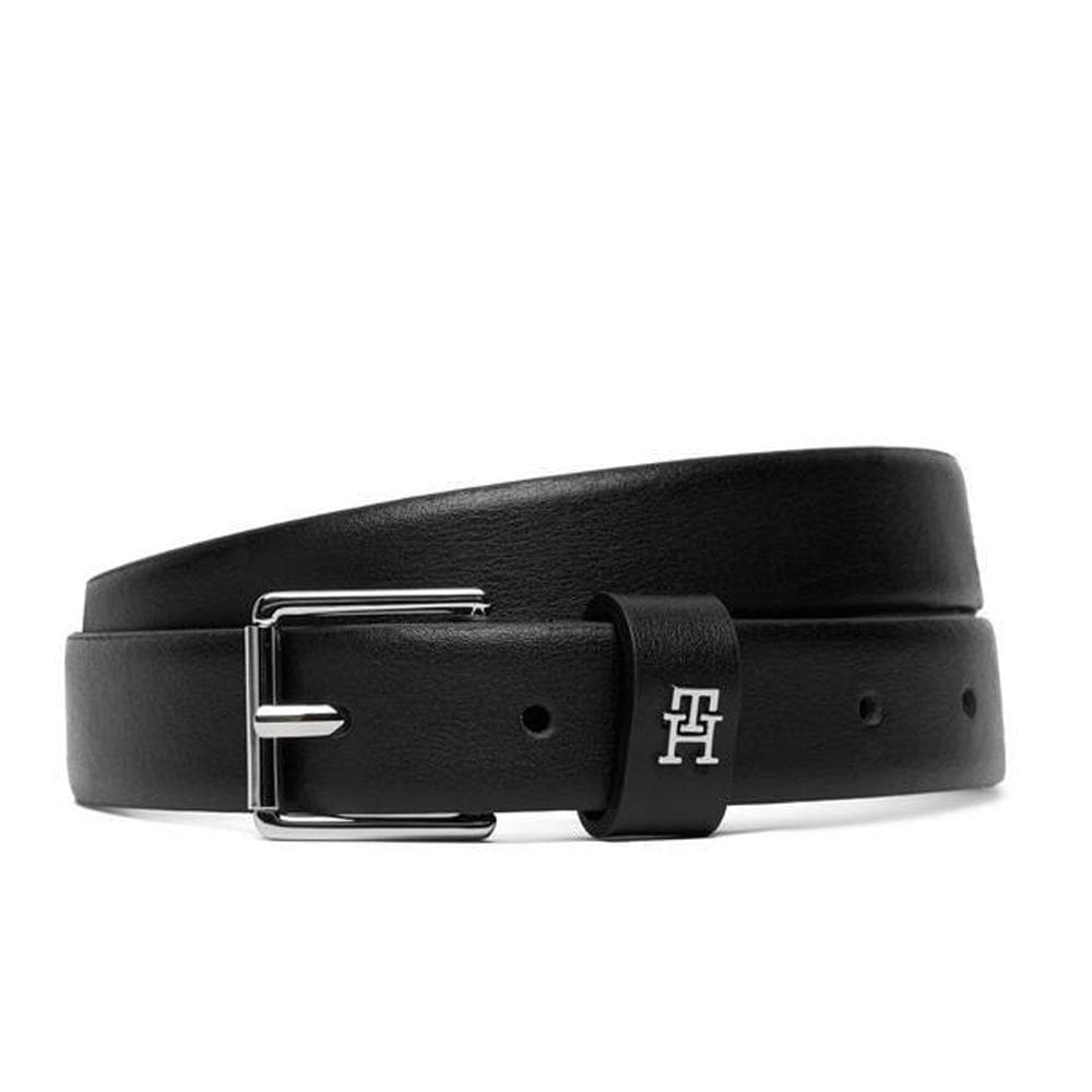 Ceinture Noire Femme Tommy Hilfiger Square 2.5 Silver - T 1