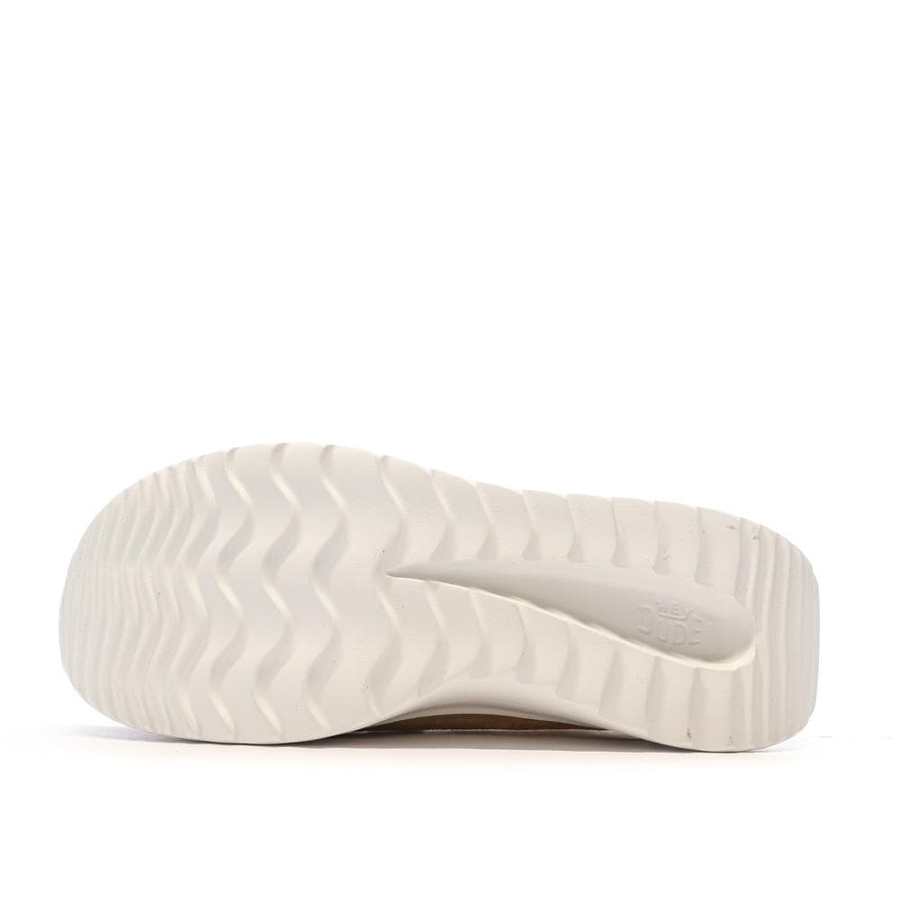 Chaussures Beiges/Dorées Femme Hey Dude Wally Sport Mesh 5