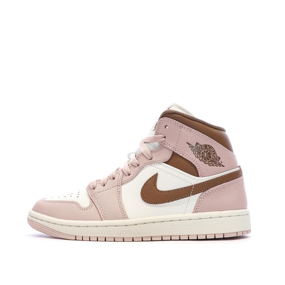 Air Jordan 1 Mid Rose Femme Nike 1