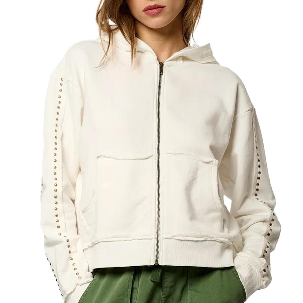 Sweat zippé Blanc Femme Kaporal VITRAE 1