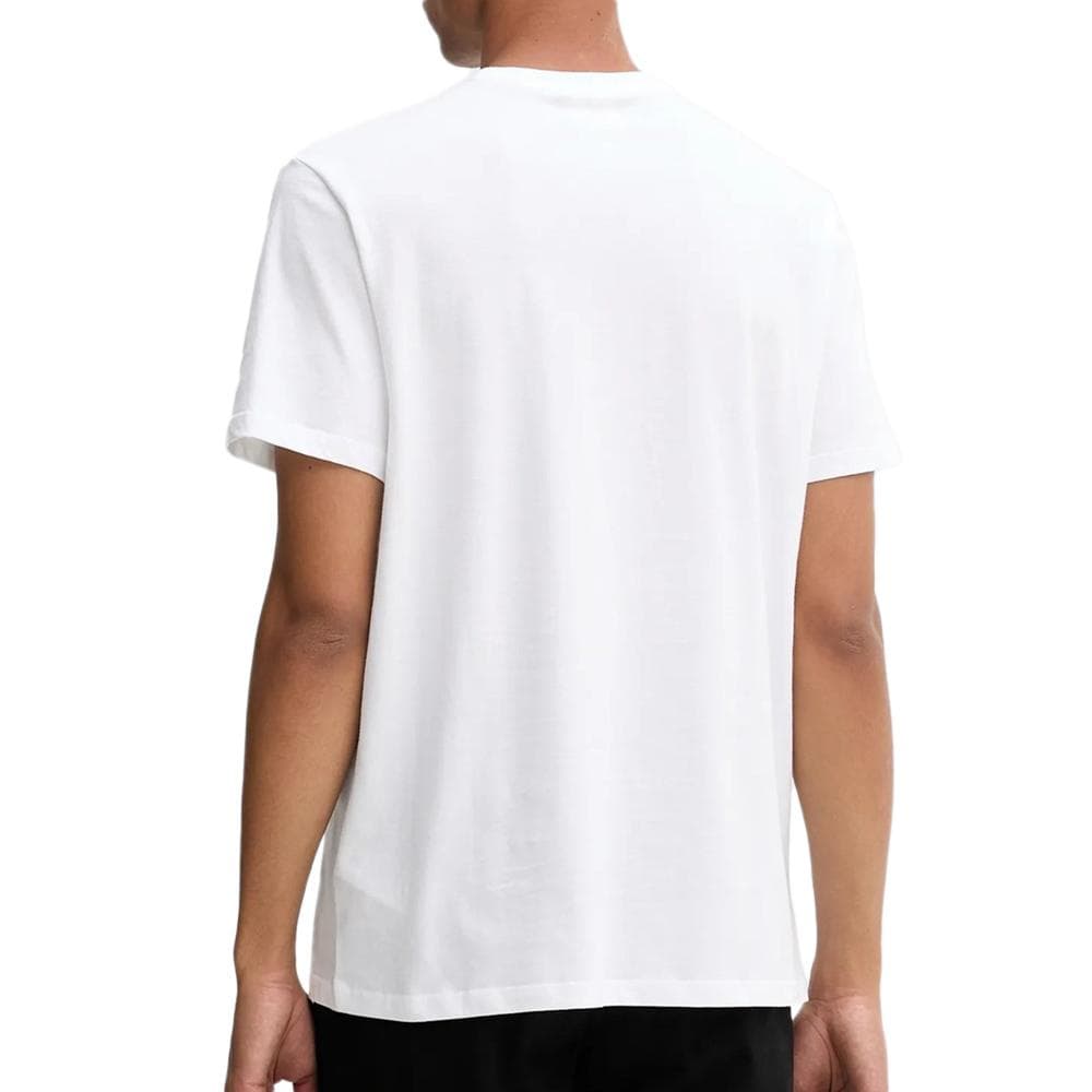 T-Shirt Blanc Homme Calvin Klein Jeans Standard 2