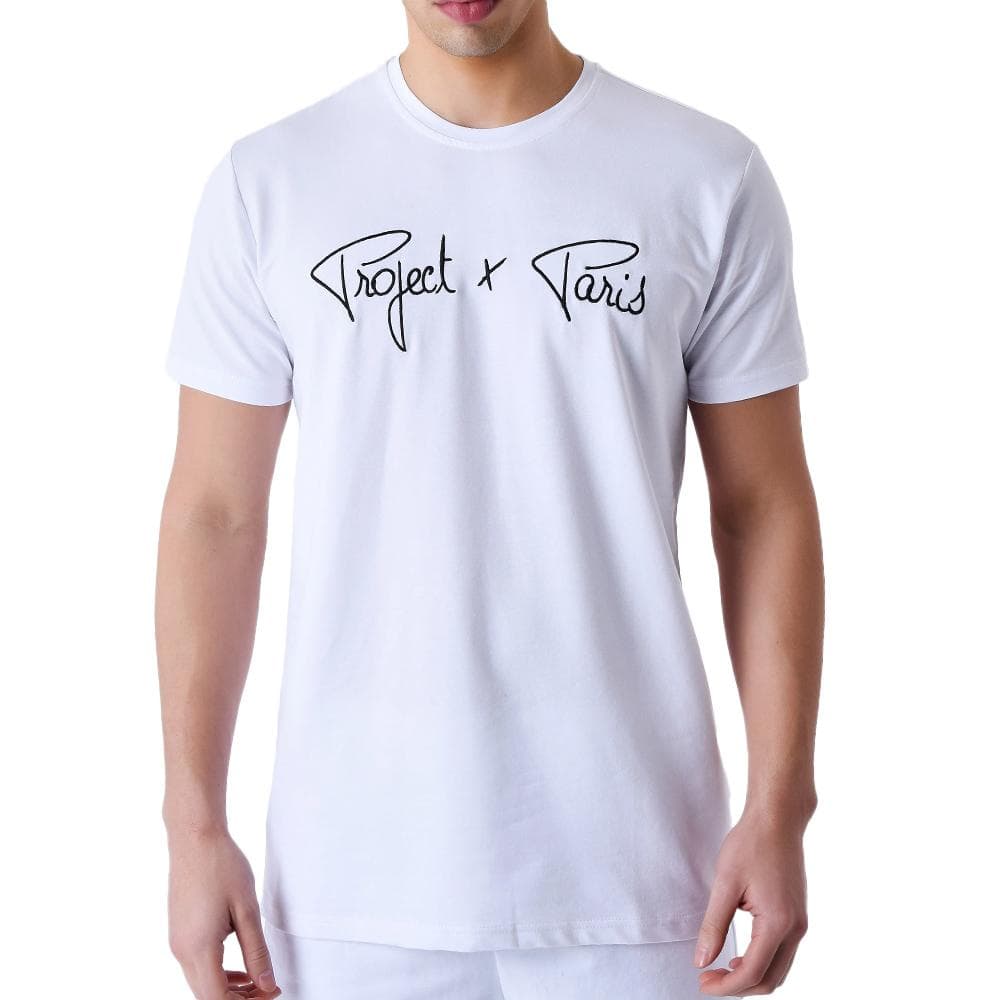 T-Shirt Blanc Homme Project X Paris 910076 1
