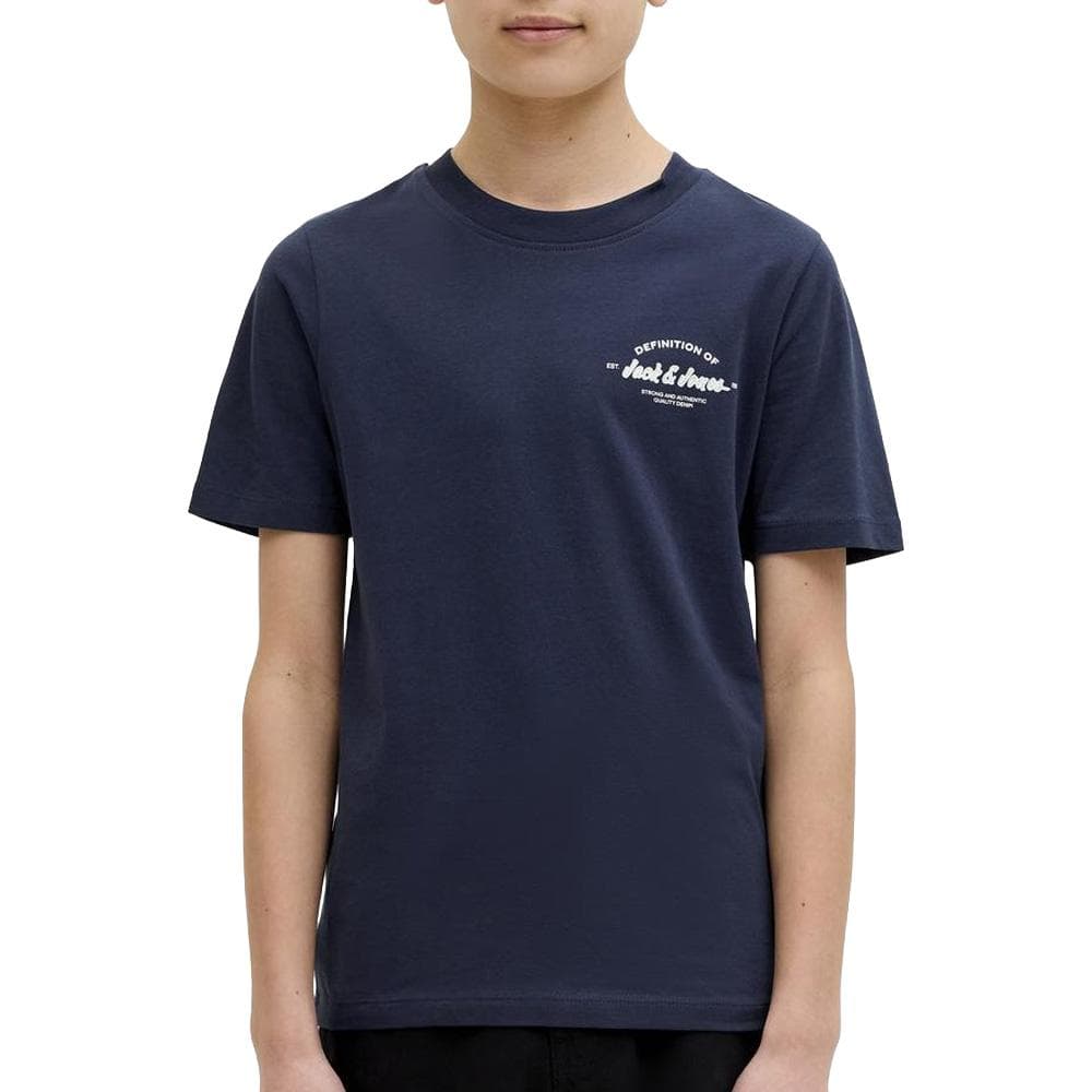T-Shirt Marine Garçon Jack & Jones Brandon 1