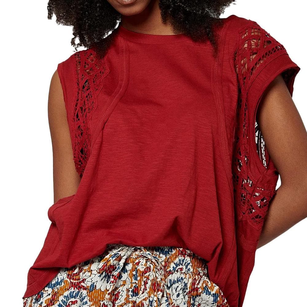 T-shirt Rouge Femme Kaporal SOLEX 1