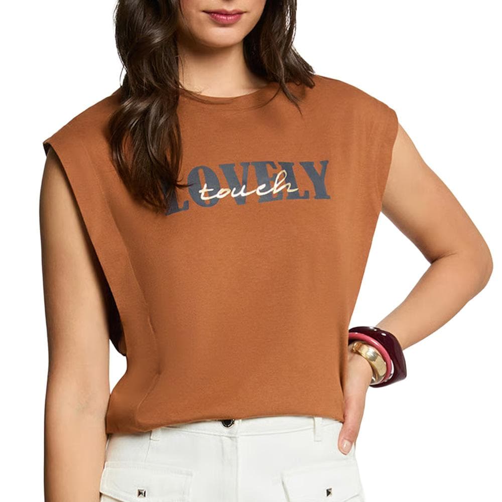 Débardeur Camel Femme Morgan DPREPPY 1