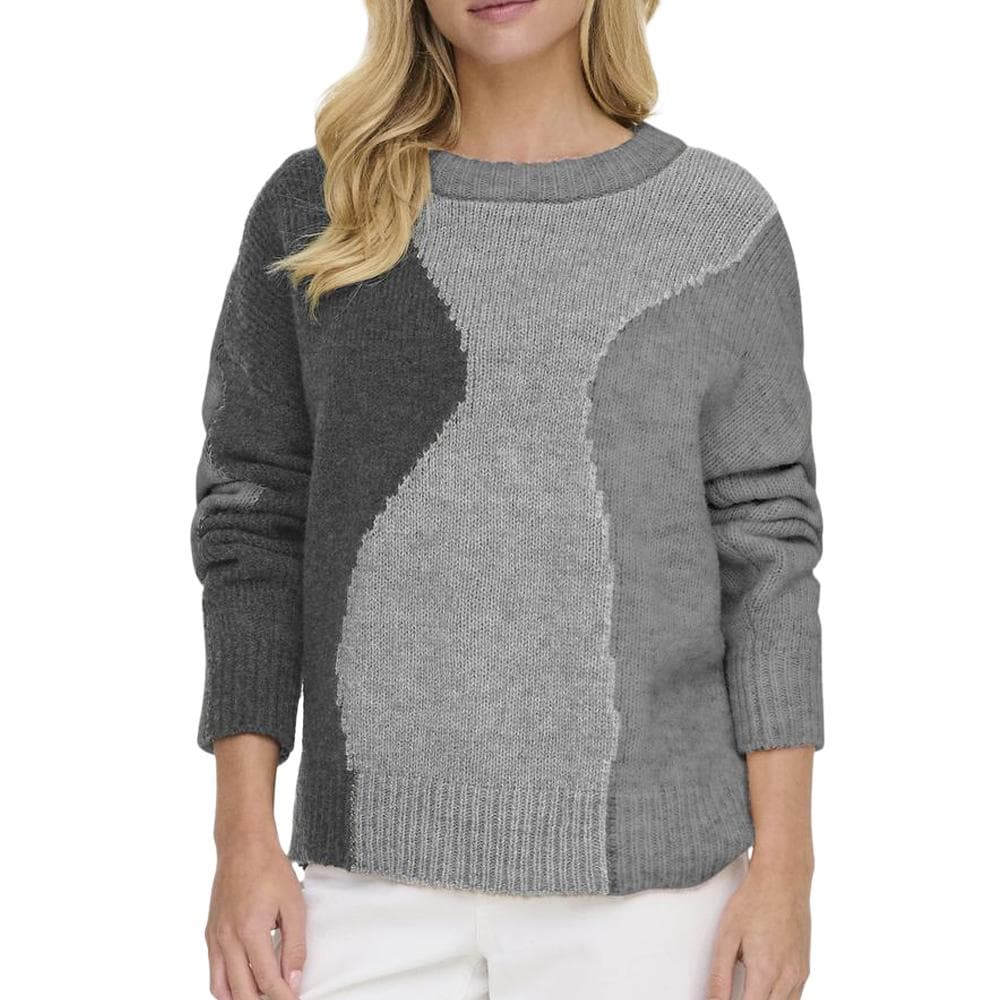 Pull Gris Femme Only Gro 1