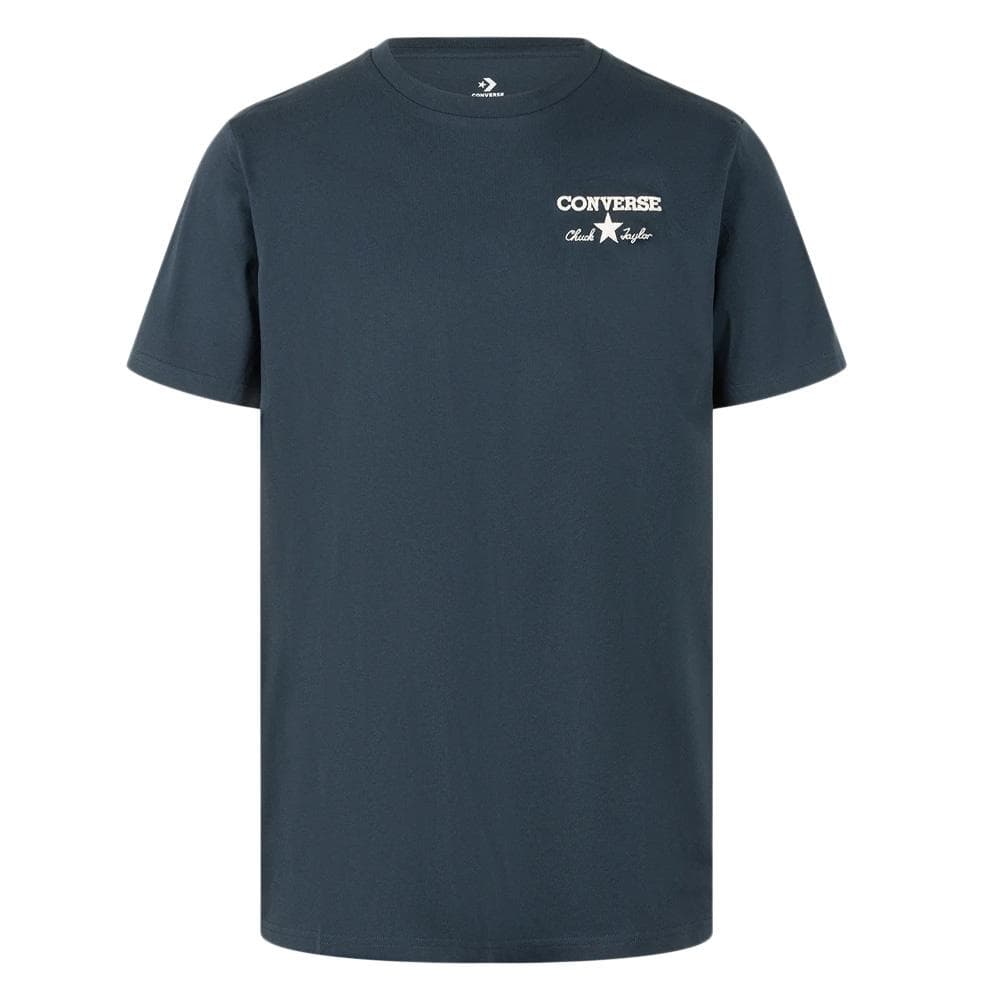 T-Shirt Marine Homme Converse Chuck Into 1