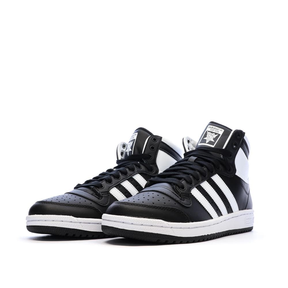 Baskets Noires/Blanches Homme Adidas Ten 6