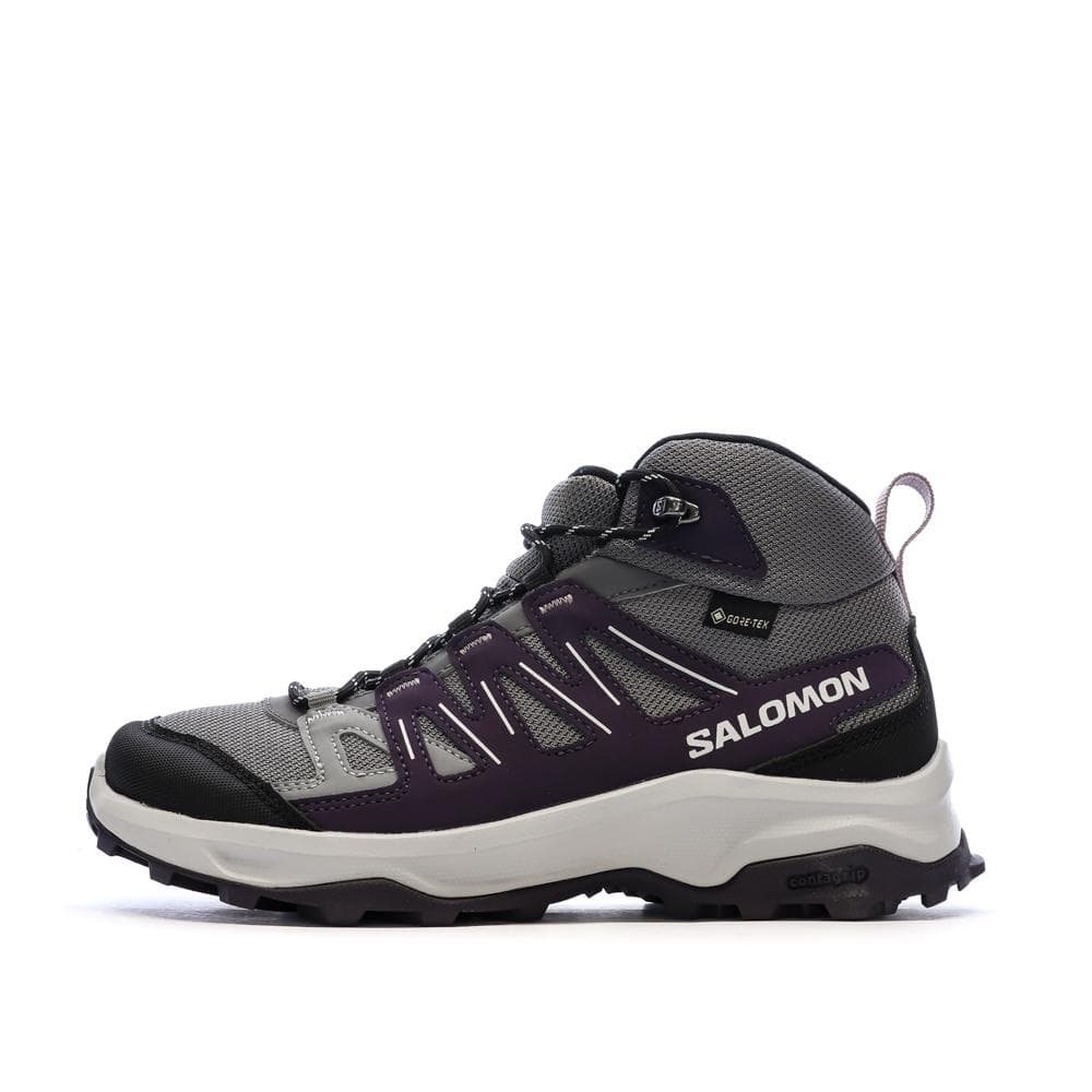 Chaussures de randonnées Grises/Noires Femme Salomon Thundercross 1