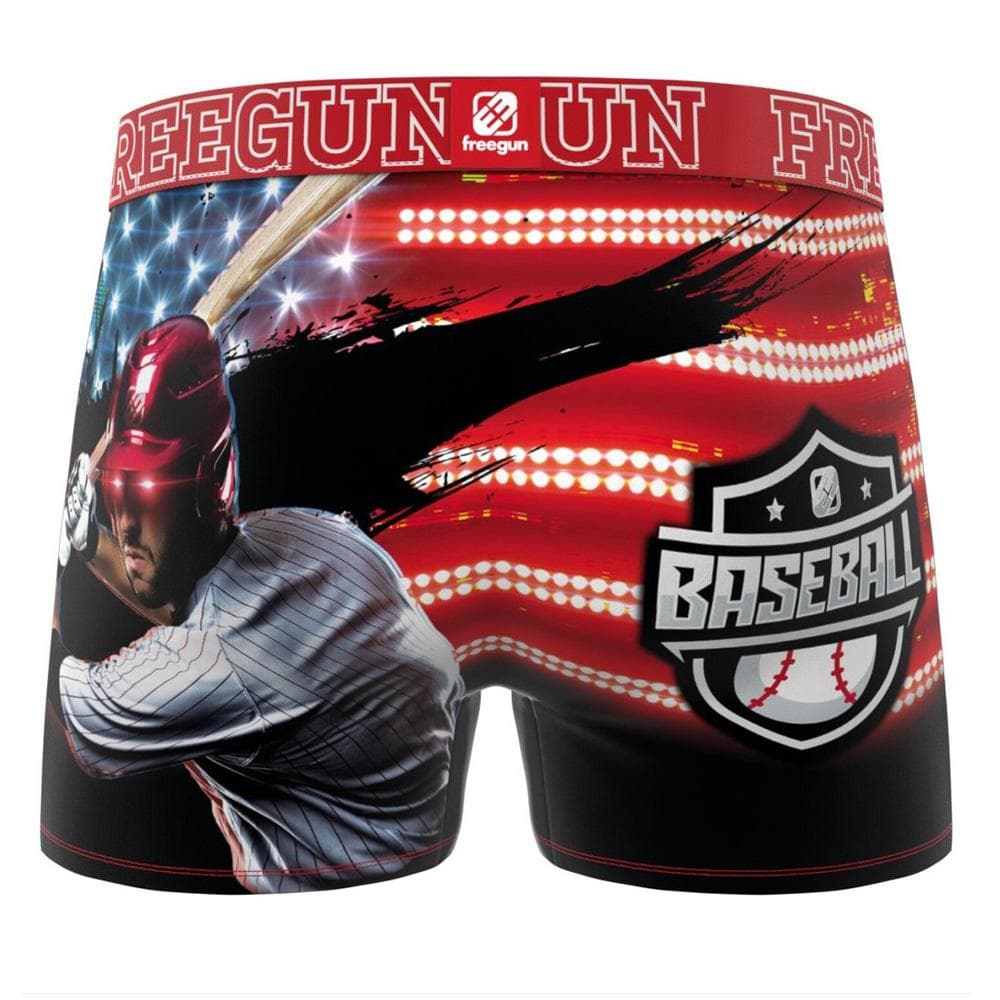 Boxer Rouge Garçon Freegun Baseball 2