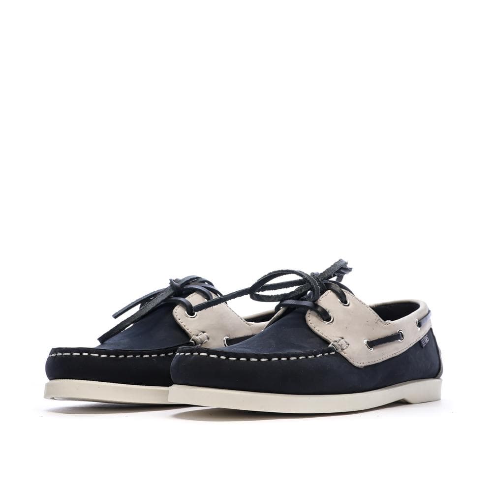 Chaussures bateau Marine Femme TBS Bateau Cow Nubuck London 6