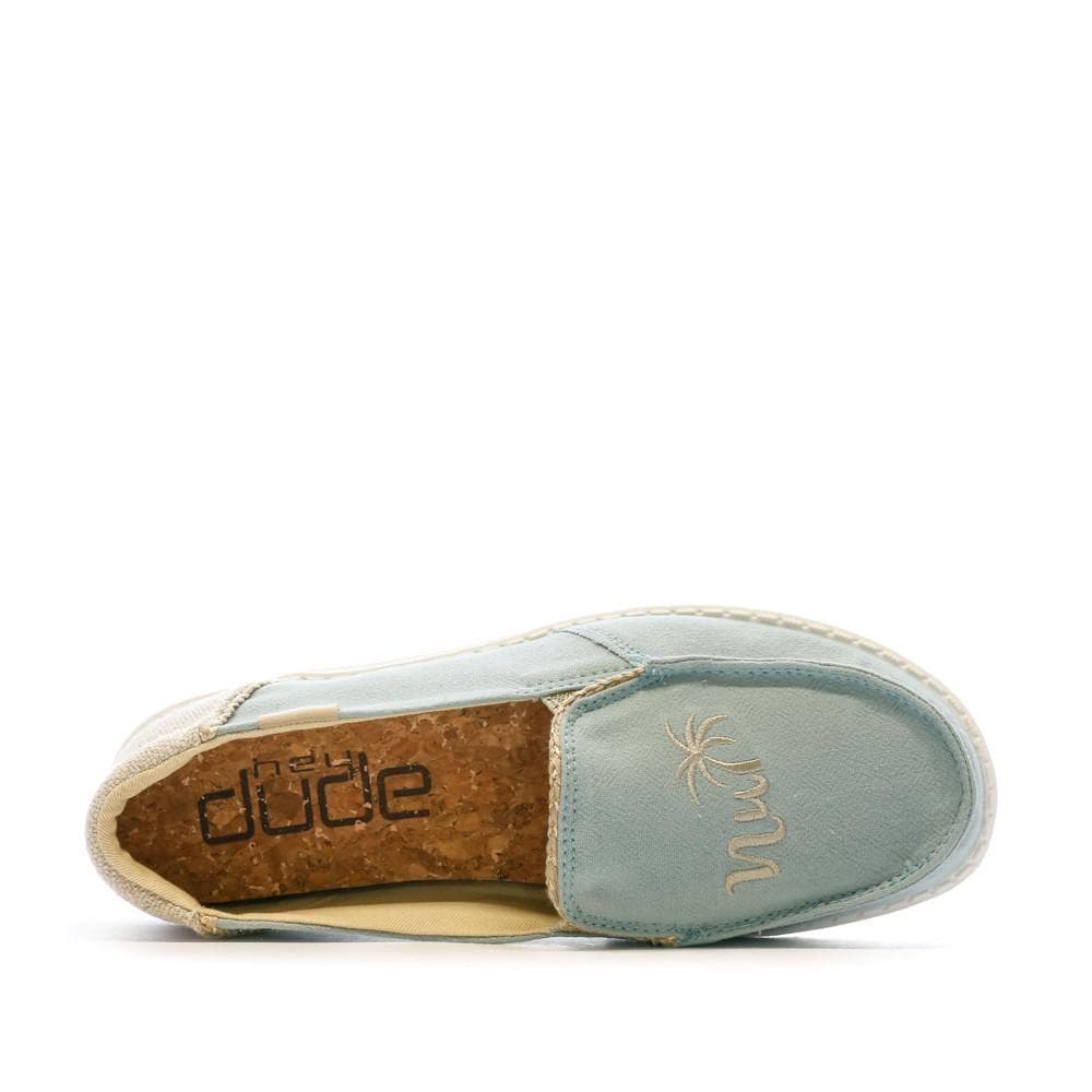 Chaussures Bleu Femme Hey Dude Lena 4