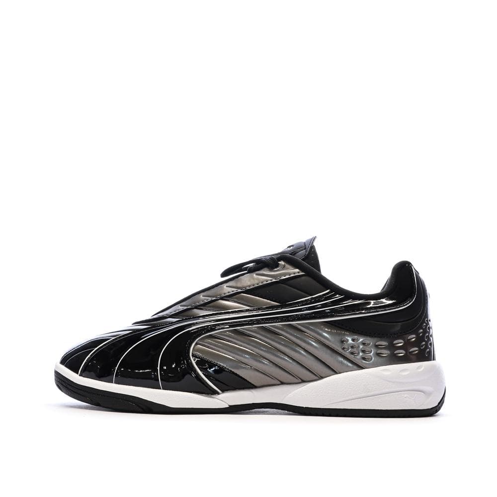 Baskets Argent/Noir Garçon Puma Goalgetter 1