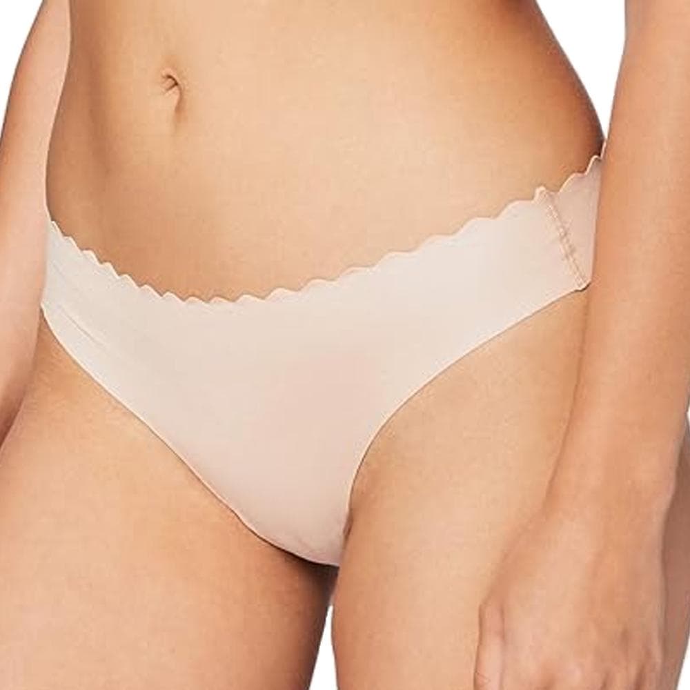 x2 String Beige/Blanc Femme Dim DIM0A6M 2
