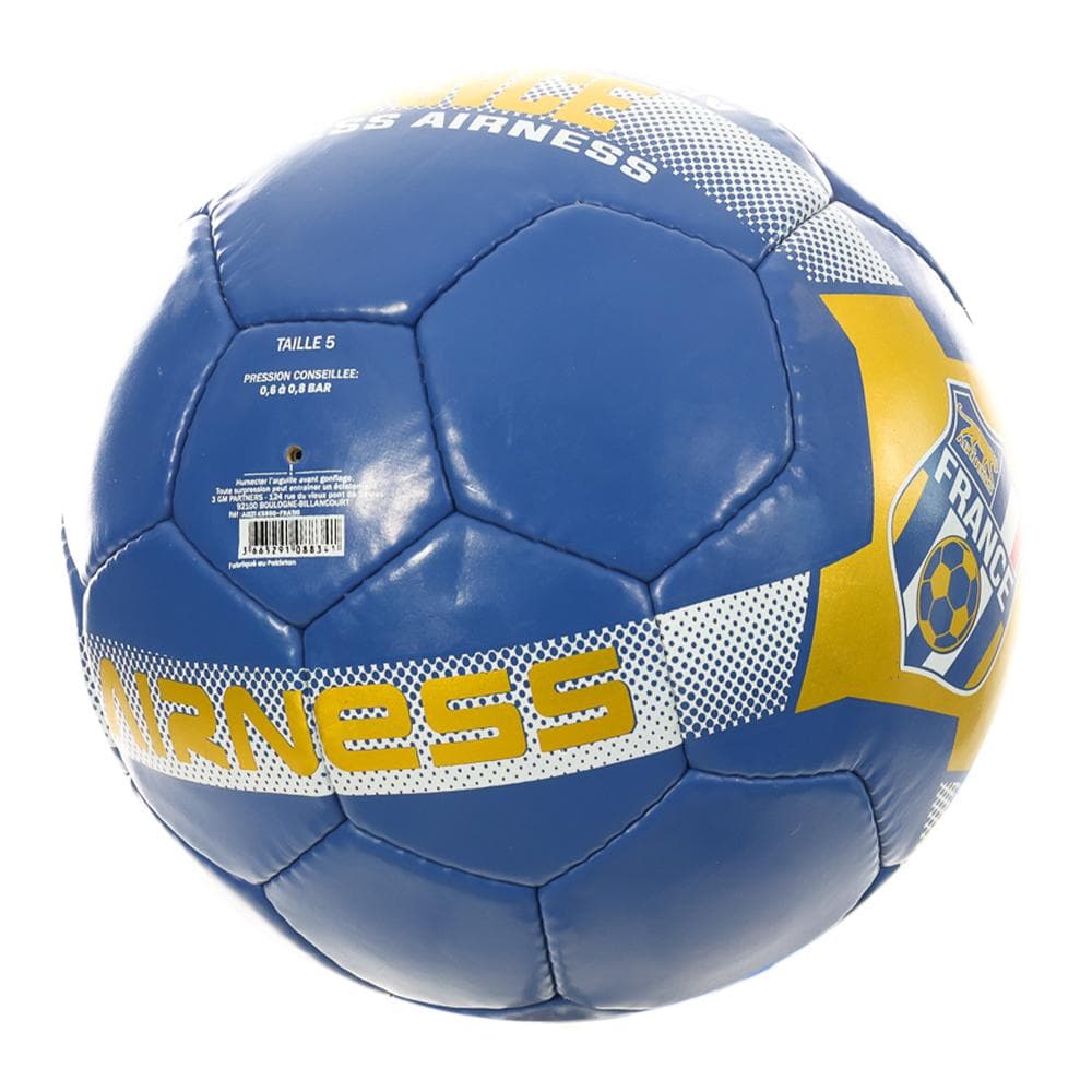 France Ballon de Foot Bleu Airness Gold 1