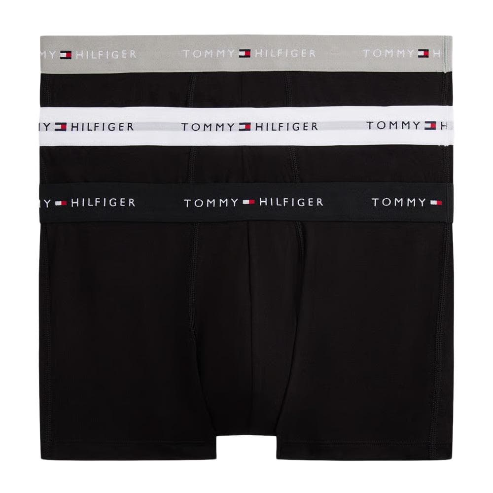 x3 Boxers Noir/Blanc Homme Tommy Hilfiger Trunk 1