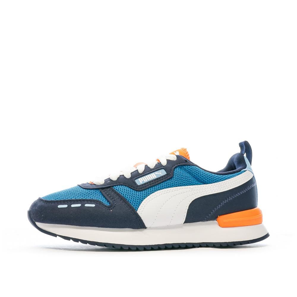 Baskets Bleu/Blanc Garçon Puma R78 1