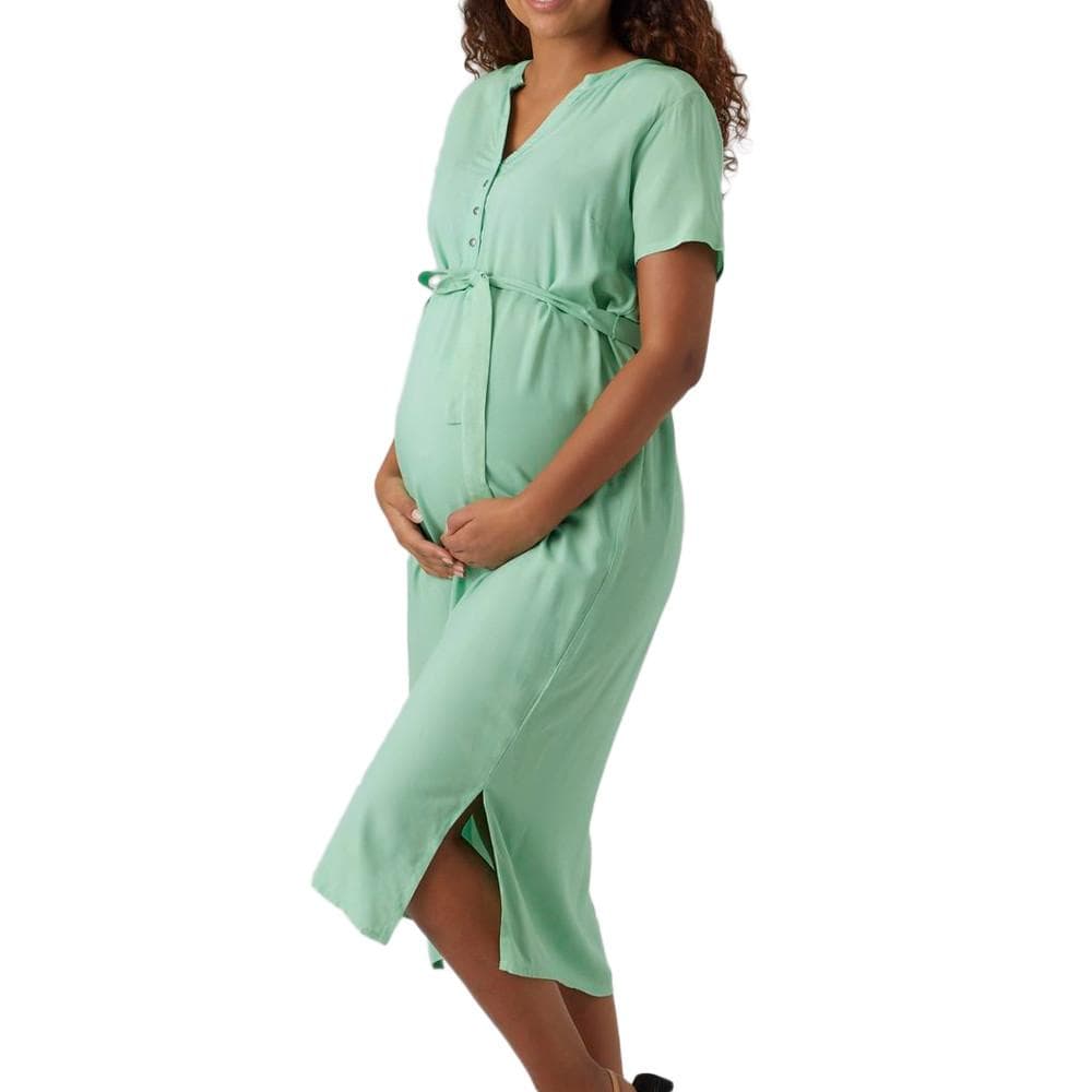 Robe Verte Femme Mamalicious Misty 1