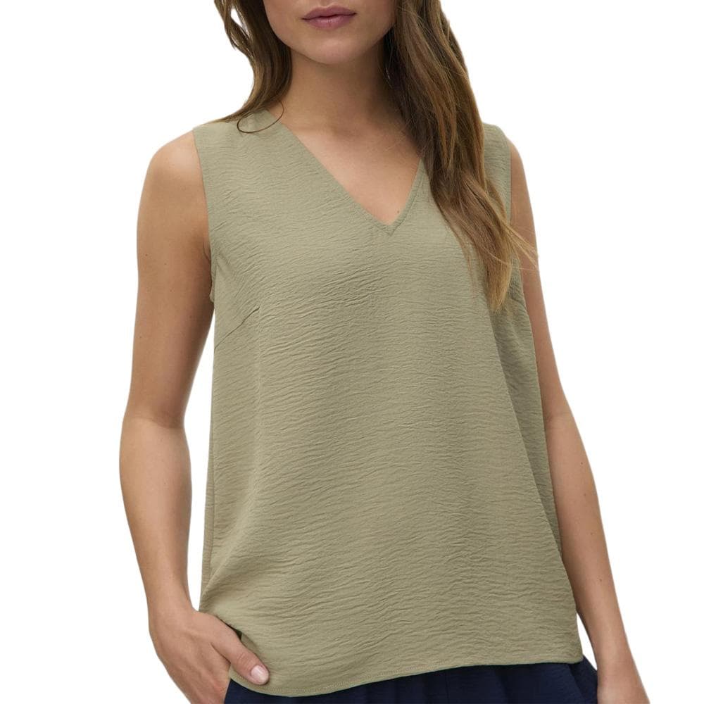 Top Kaki Femme Vero Moda Malva 1