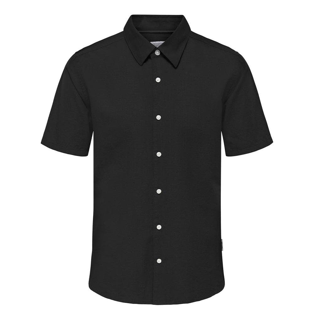 Chemise Manches Courtes Noire Homme Only & Sons Cantley 1