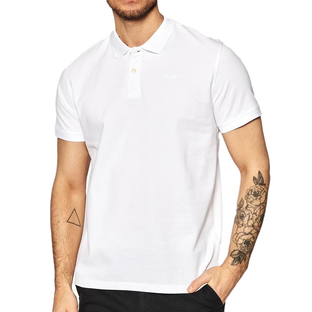 Polo Blanc Homme Pepe Jeans Vincent 1