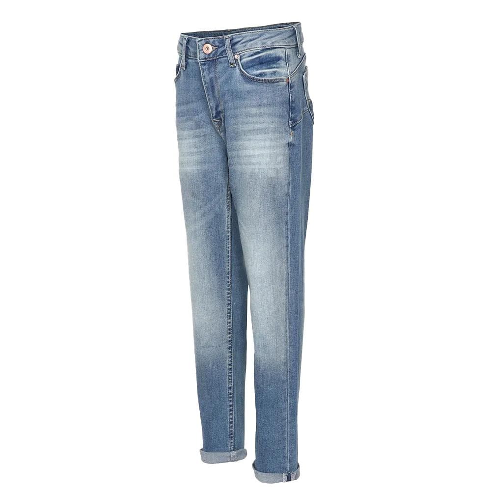 Jean Bleu Fille Kaporal Rose 1