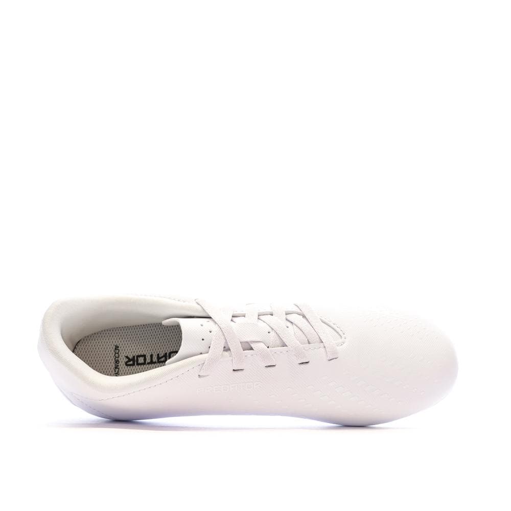 Chaussures de football Blanches Garçon Adidas Predator Accuracy 4