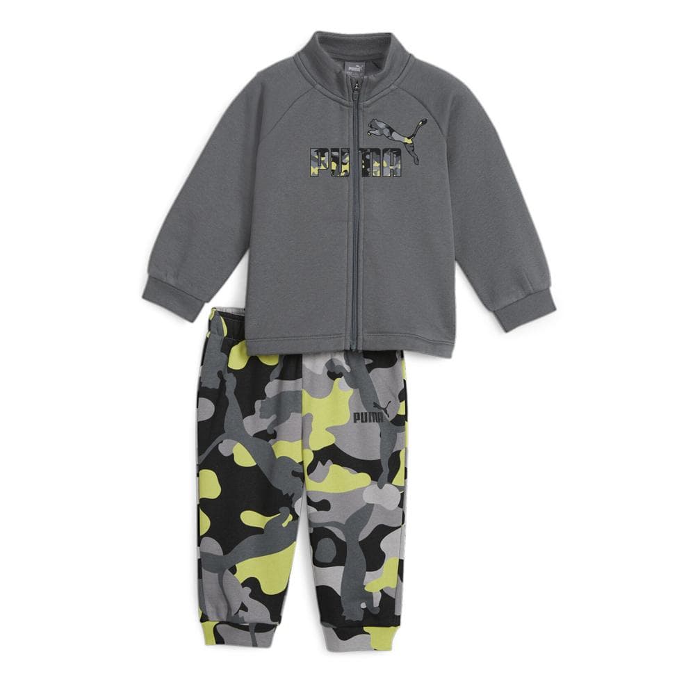 Survêtement Gris/Vert Garçon Puma Camo Aop 1