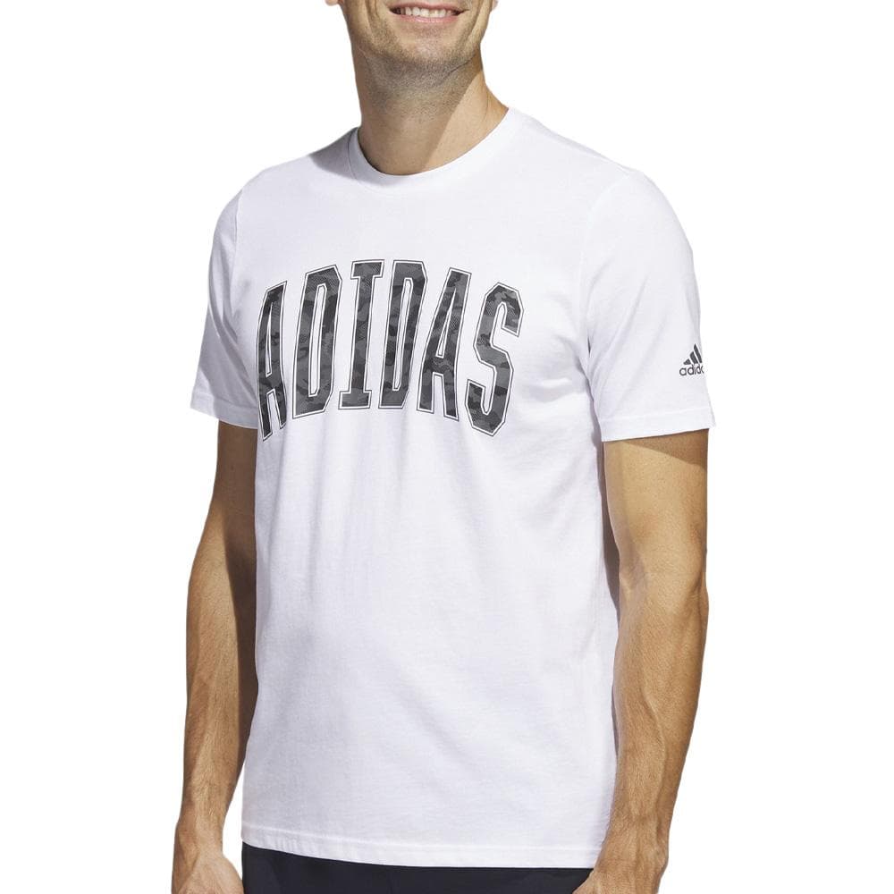 T-Shirt Blanc Homme Adidas Camor 1