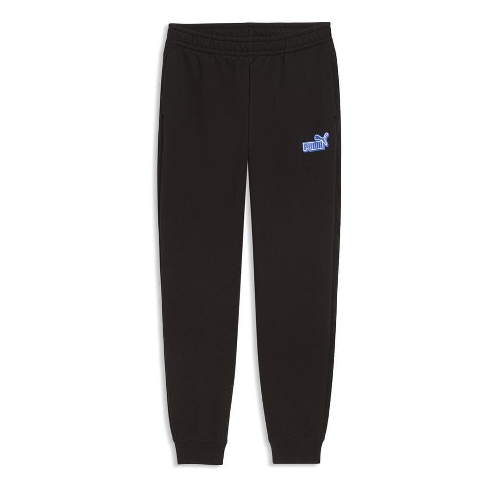 Jogging Noir Garçon Puma Ess Logo Lab Relaxed 1