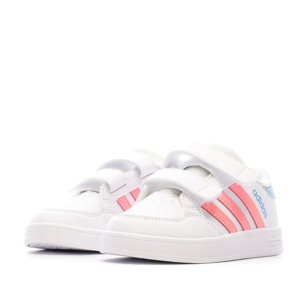 Baskets Blanches Fille Adidas Breaknet Cf I 7