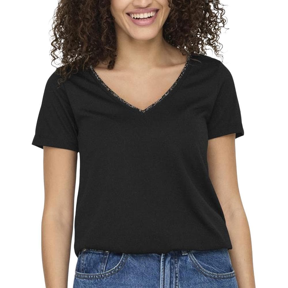 T-Shirt Noir Femme JDY Dalilas 1