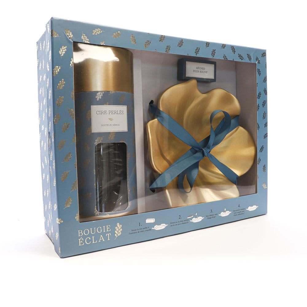 Set Coupelle Feuille et Cire Perle Néroli 1
