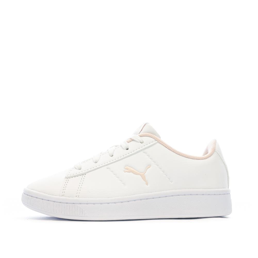 Baskets Blanches Fille Puma Vikky Cat 1