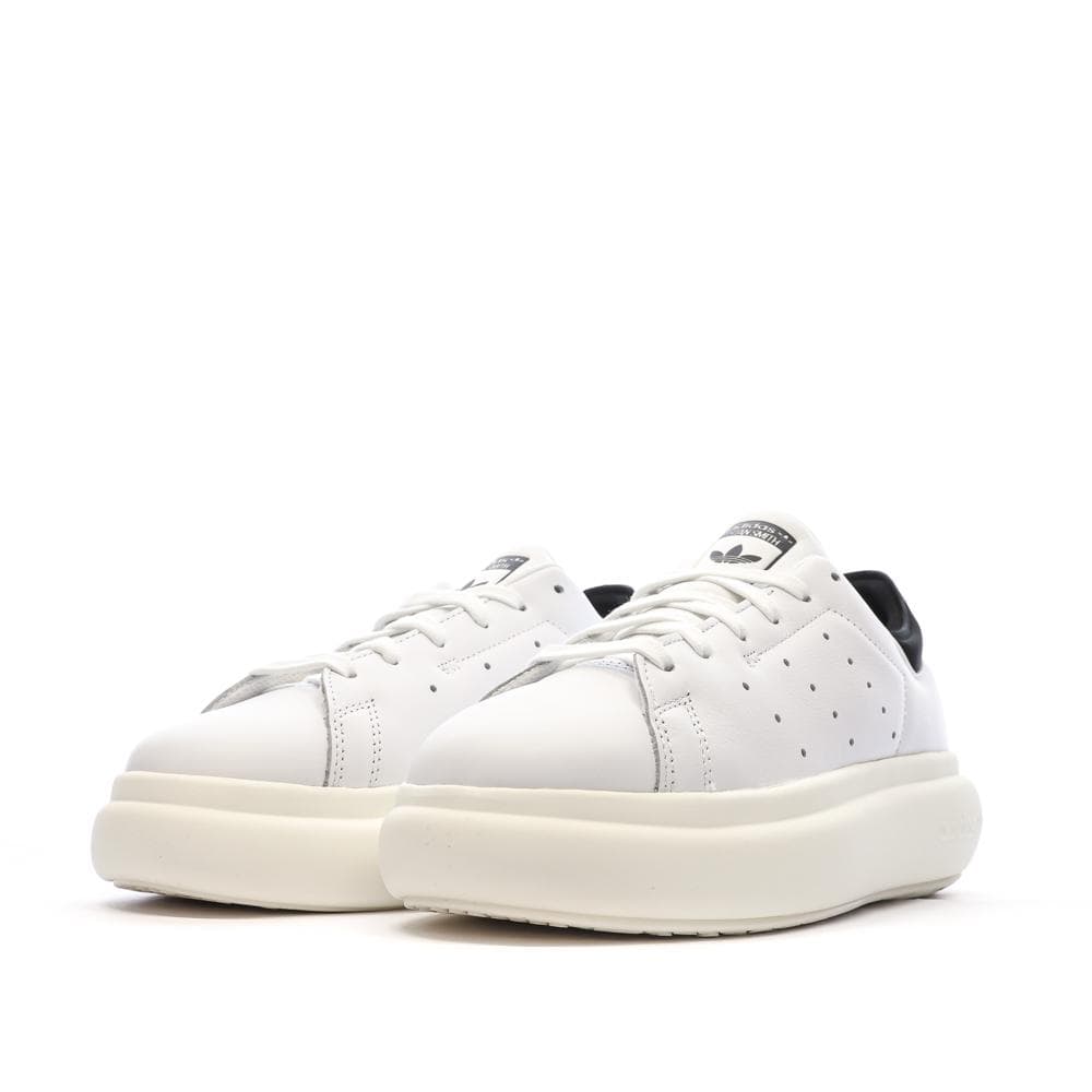 Baskets Blanches/Noires Femme Adidas Stan Smith Pf W 6