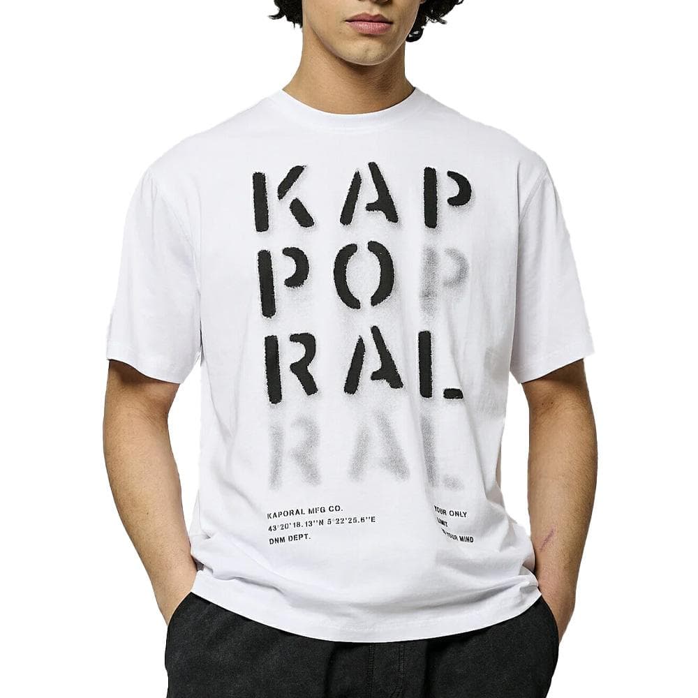 T-shirt Blanc Homme Kaporal Tibom 1