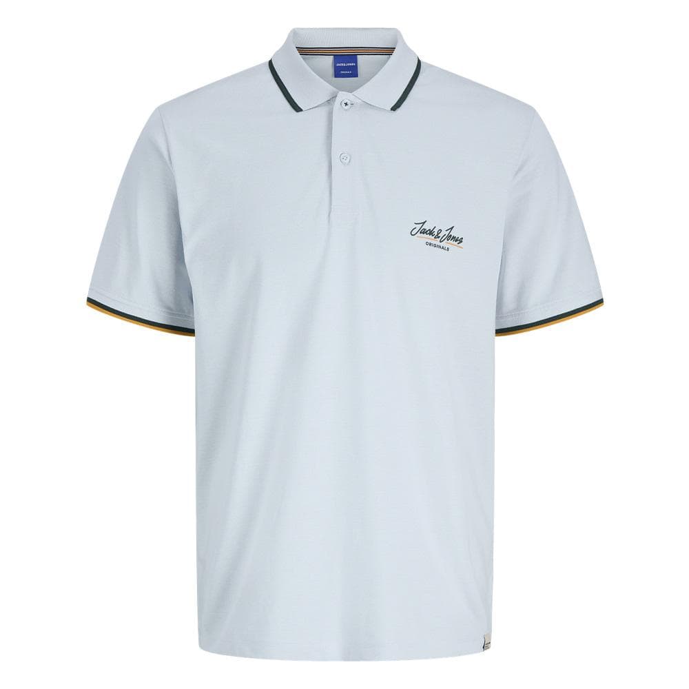 Polo Bleu Clair Homme Jack & Jones Jorten 1