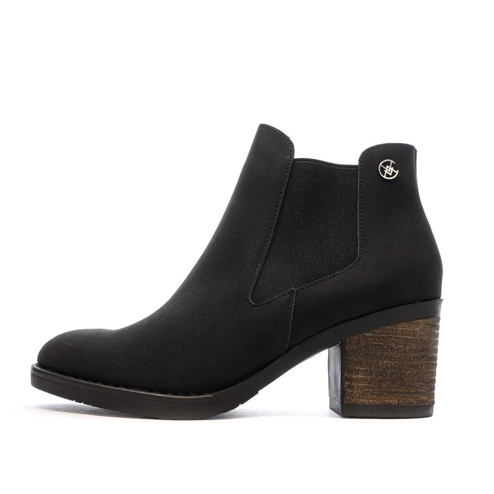 Bottines Noir Femme Chattawak TEXAS 1