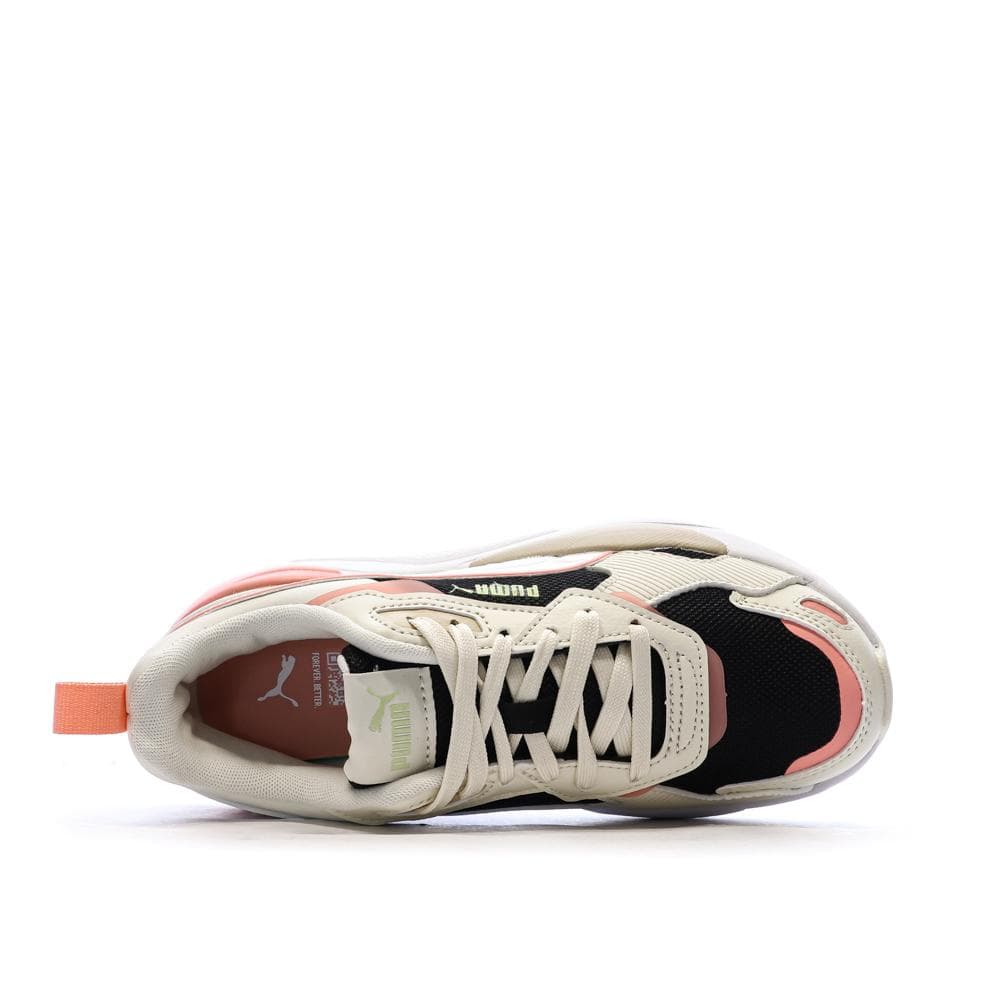 Baskets Blanc/Rose Femme Puma X-ray 3 4